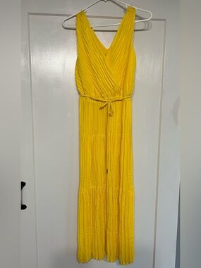Simply Vera Vera Wang Yellow Maxi Dress